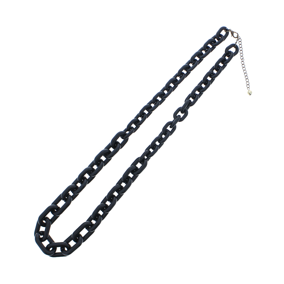 Plastic Chunky Link Punk Chain Necklace