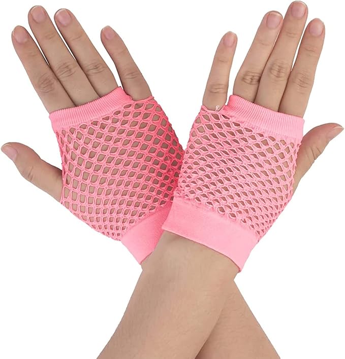 Short Fishnet Gloves