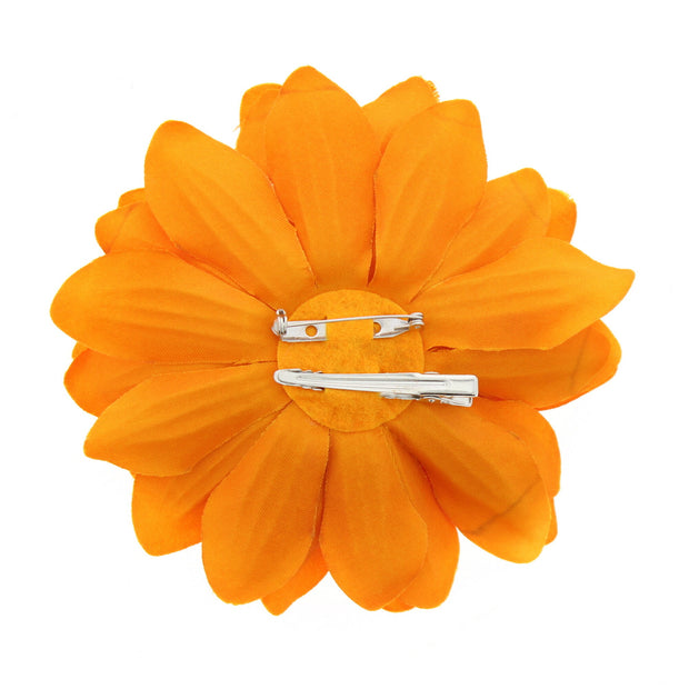 Chrysanthemum on Concord Clip & Brooch Pin