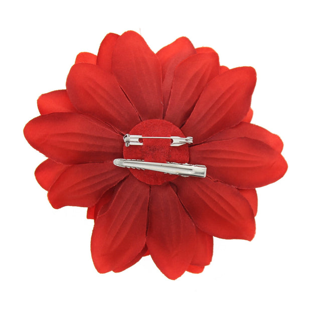 Chrysanthemum on Concord Clip & Brooch Pin