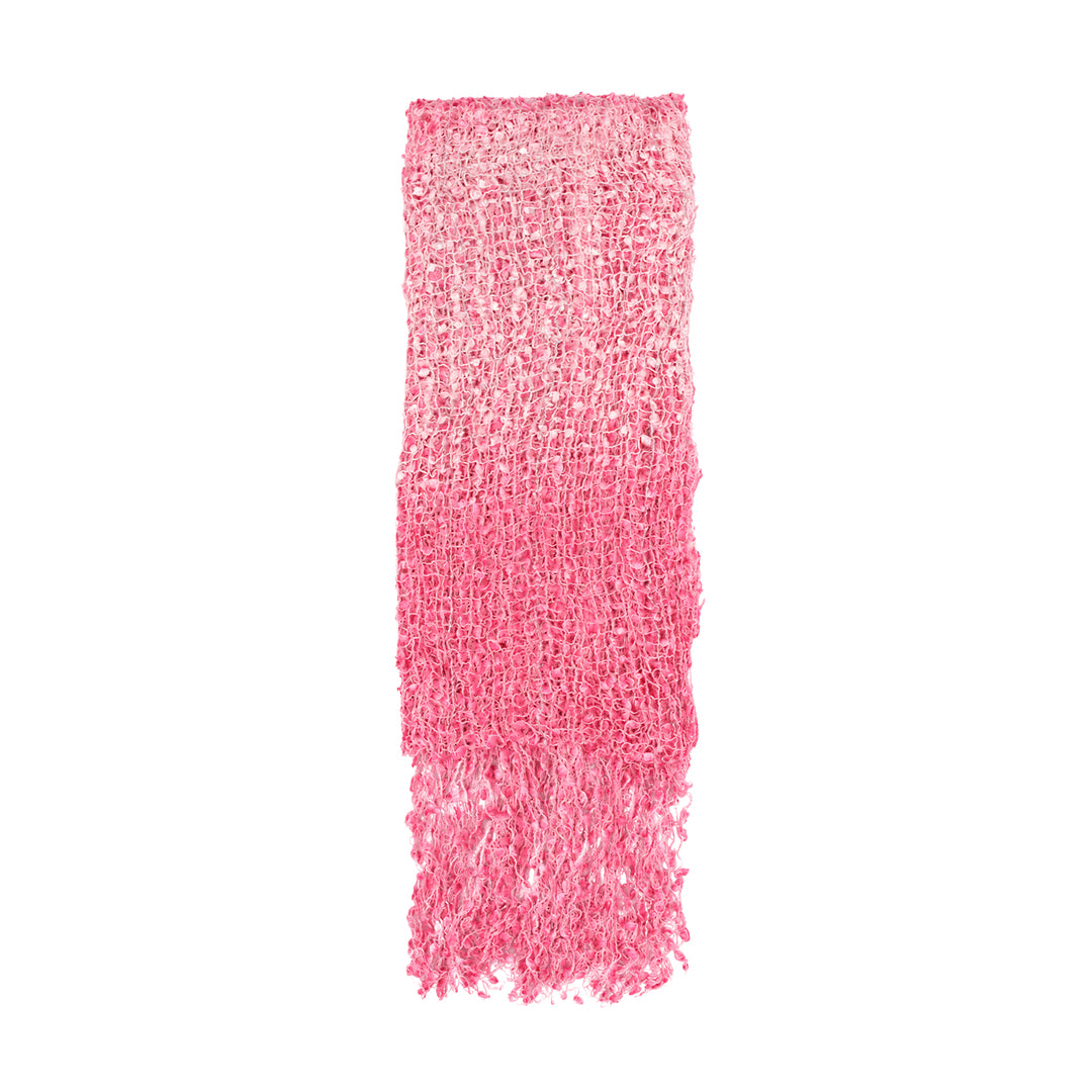Two Tone Net Scarf