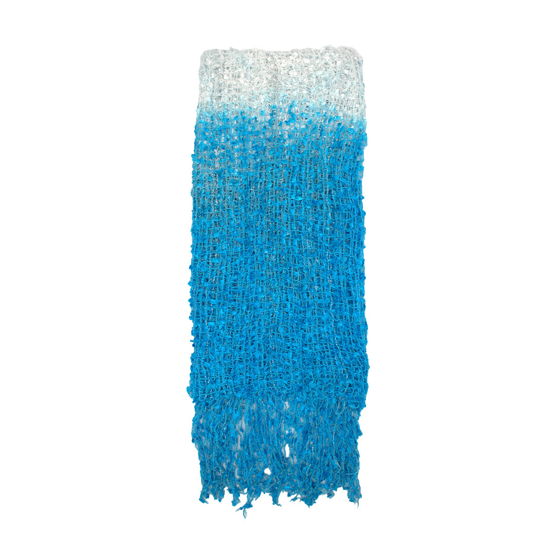 Two Tone Net Scarf