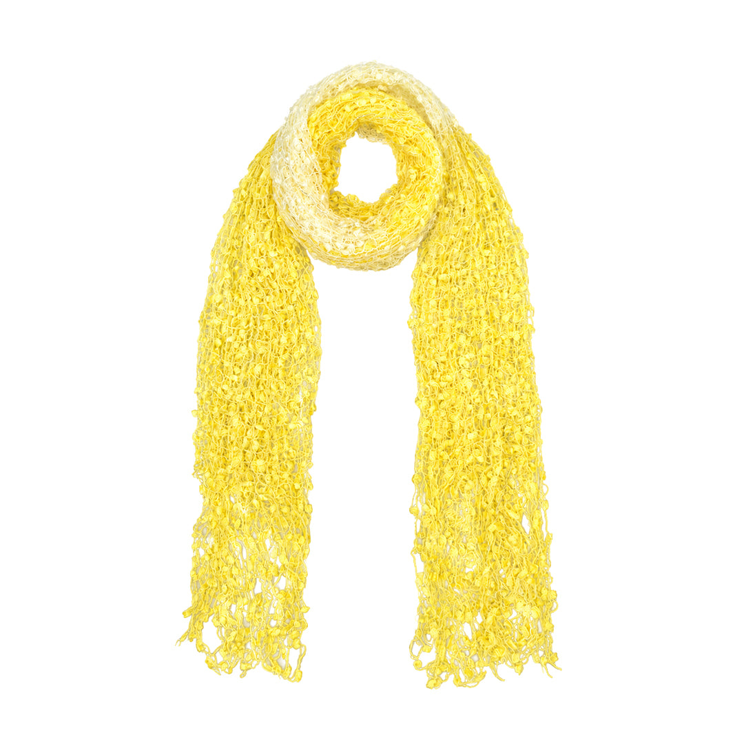 Two Tone Net Scarf