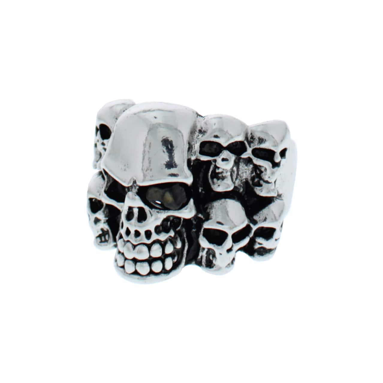 Multiple Skulls Ring