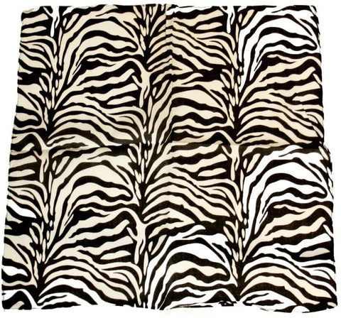 Zebra Print Bandana