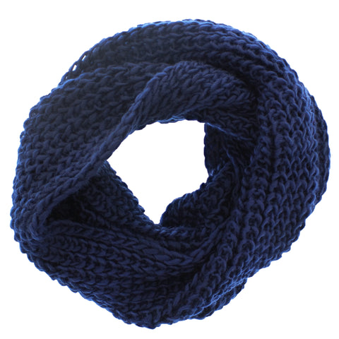 Warm Knitted Womens Loop Scarf / Snood/ Cowl