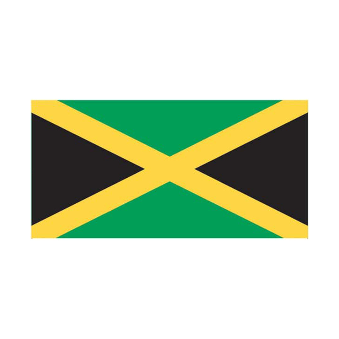 Jamaica Flag with Brass Eyelets