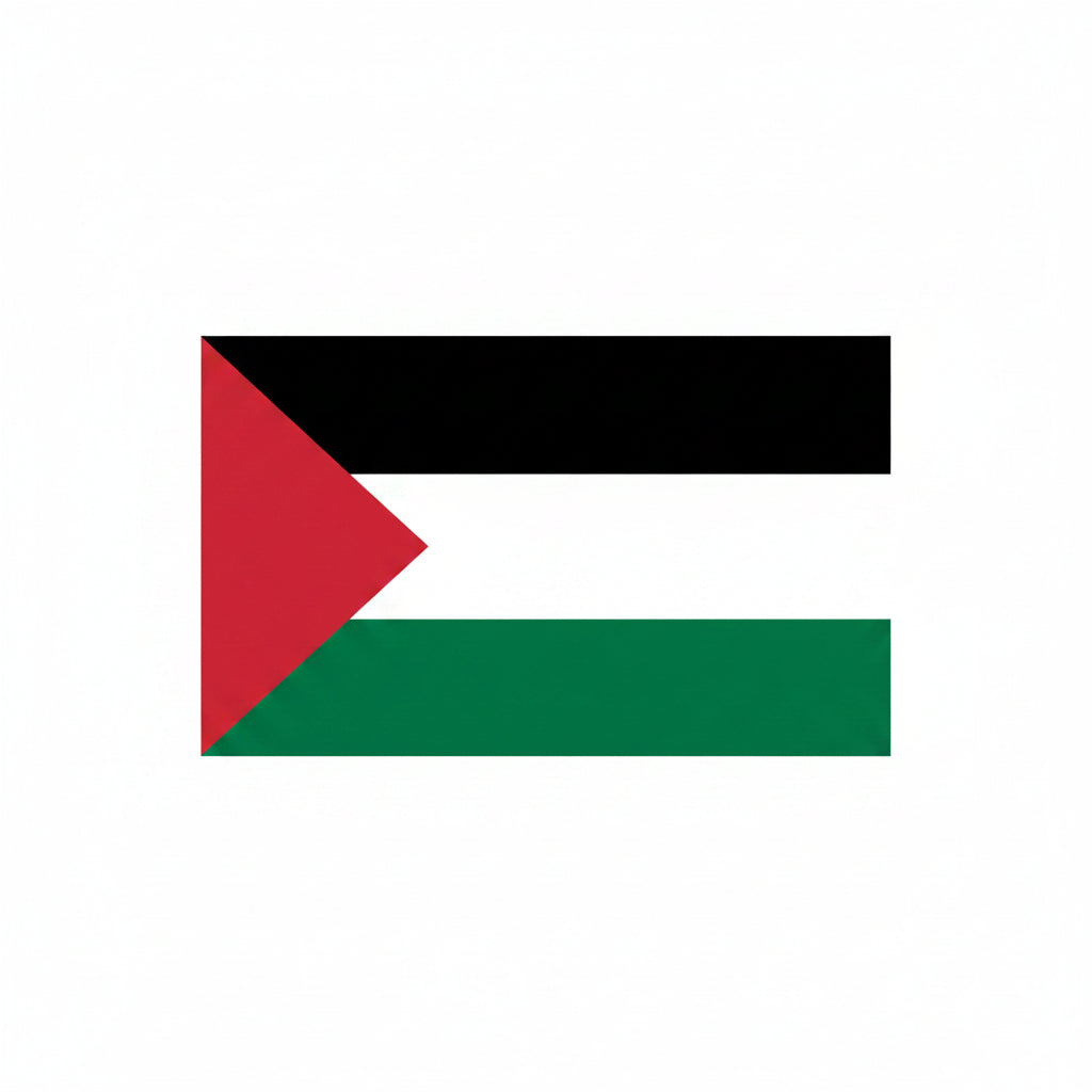 5 x 3 Feet Palestine Flag with Brass Eyelets