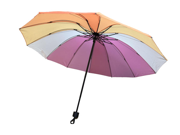 Sunset Lesbian Colour Foldable Handbag Size Umbrella with Case