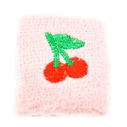 Cherries on Towelling Sweatbands