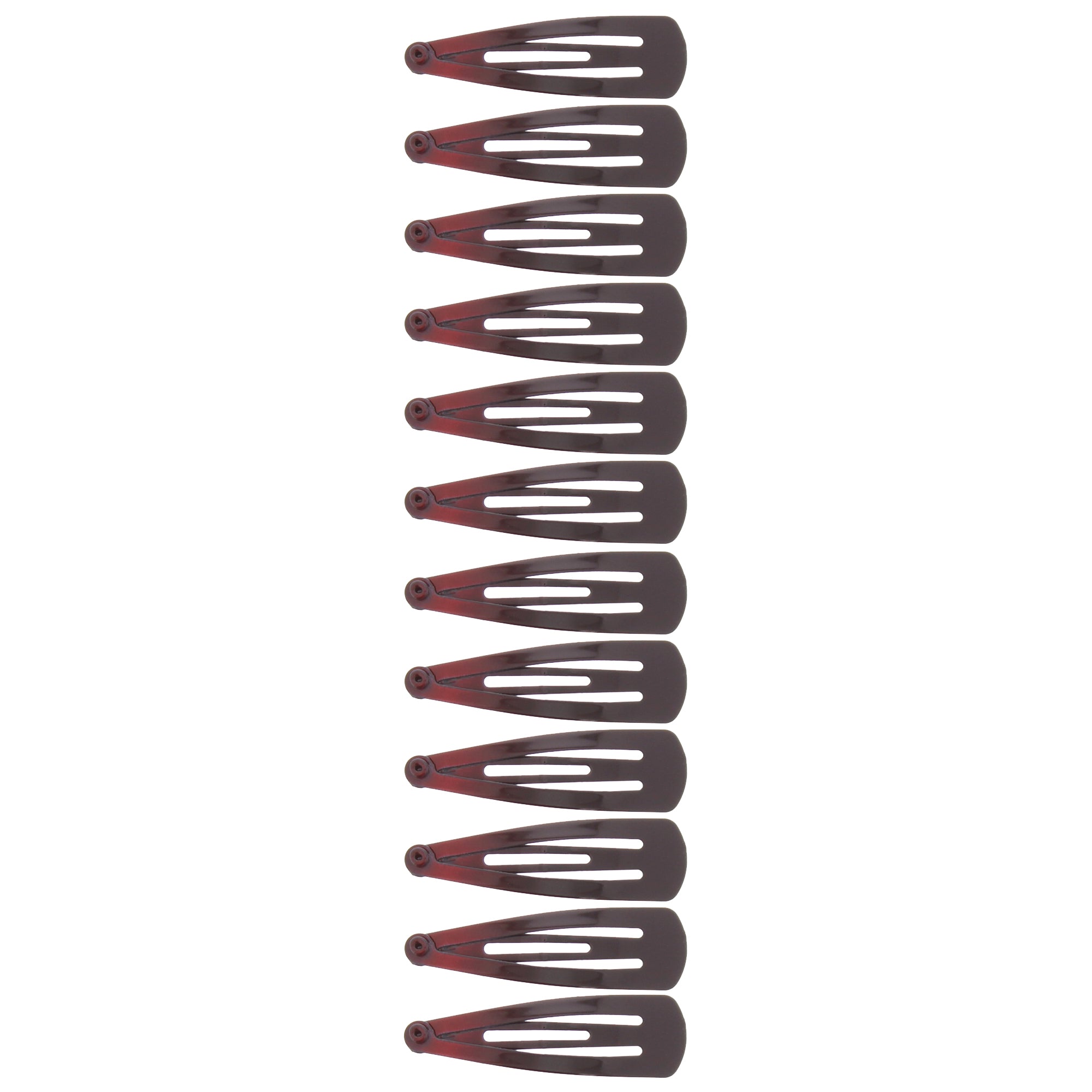 12 on a Card 5cm Metal Hair Snapclips