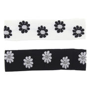 Baby/ Kids Assorted Black & White Flower Headbands