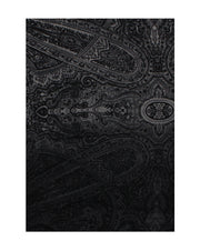 Detailed Paisley Print Scarf