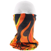 Flame Print Face Covering/ Gaiter/ Snood