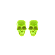 Small Skull Stud Earrings - Approx. 0.9cm Width