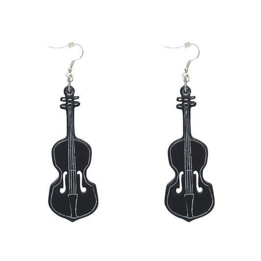 Violin Earrings