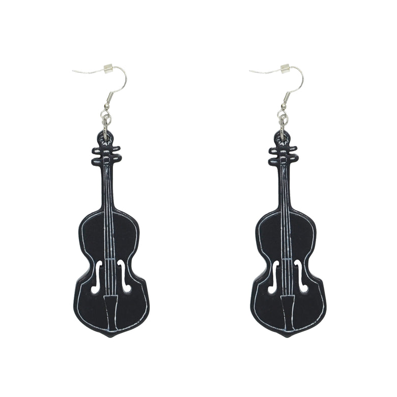 Violin Earrings