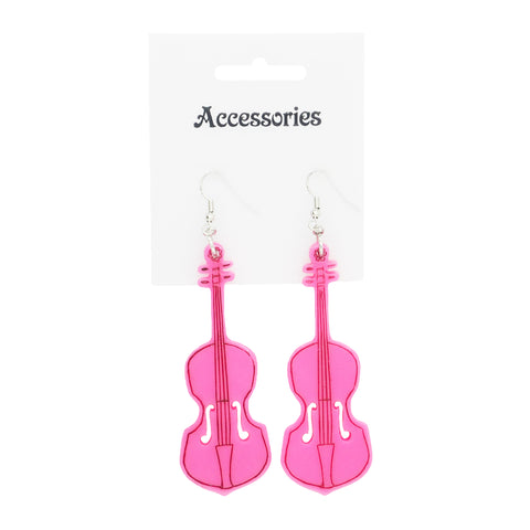Violin Earrings