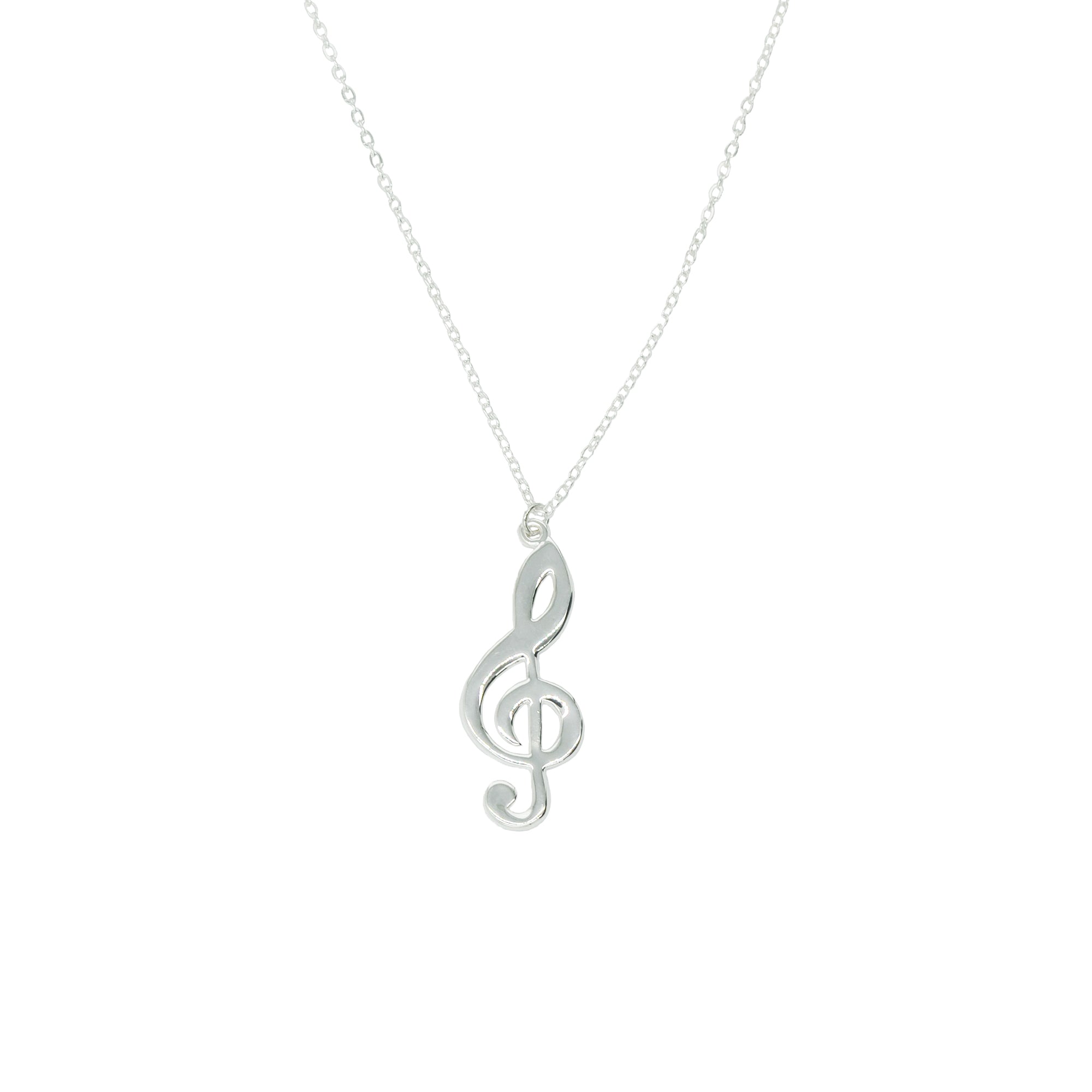 Treble Clef Necklace