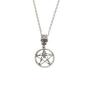 Skeleton Pentagram Necklace