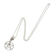 Skeleton Pentagram Necklace