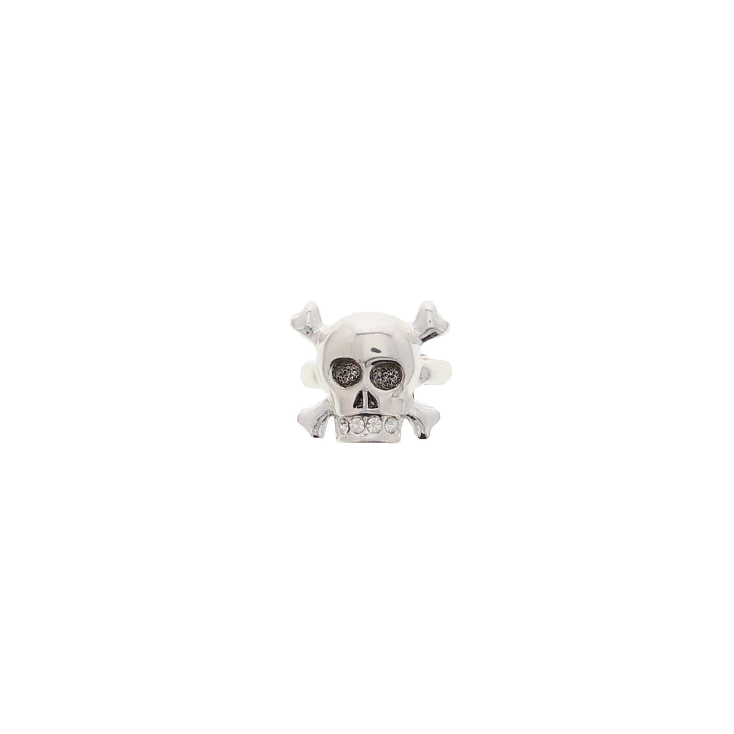 Skull & Crossbones Studded Mouth Ring
