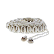 Single Row Shell & Rope Belt with Braided Edge