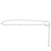 105cm Silver Chain Belt with Padlock