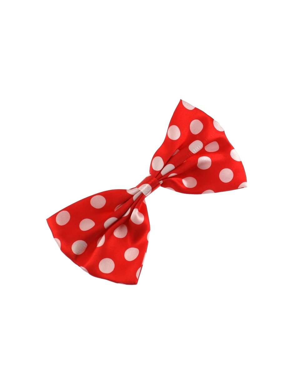 Large Polka Dot Bow on crocodile clip