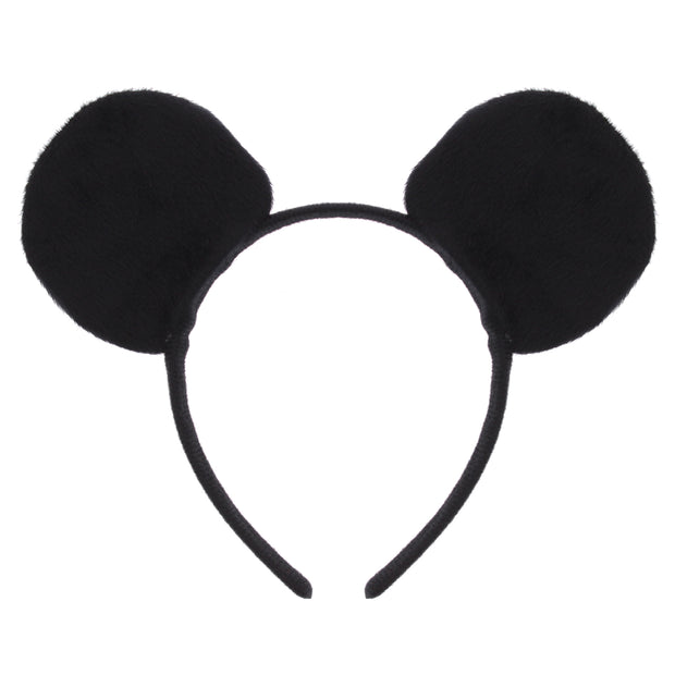 Black Mouse Ears on Headband
