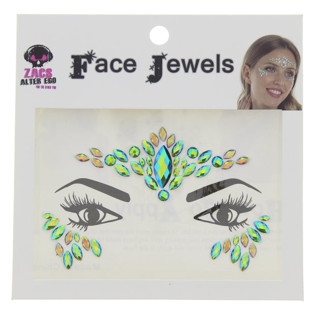 Crystal Stone Face Gems / Jewels - Style B