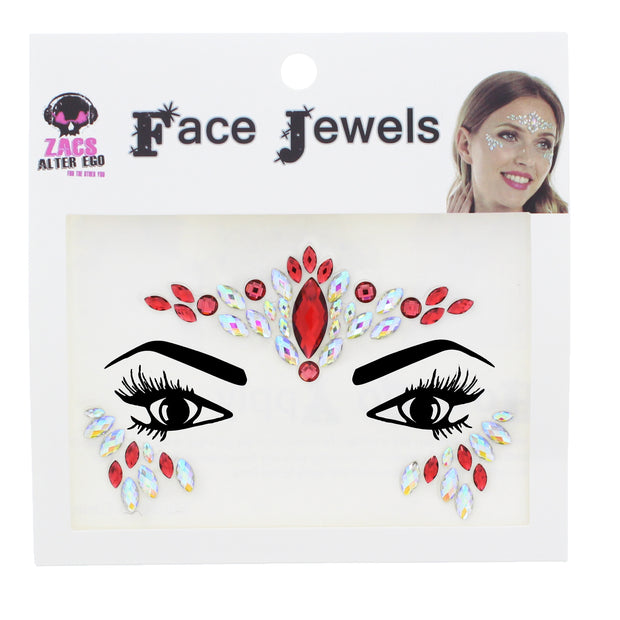 Crystal Stone Face Gems / Jewels - Style B