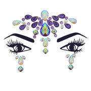 Crystal Stone Face Gems / Jewels - Style H