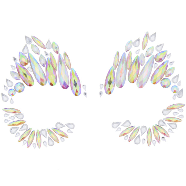 Crystal Stone Face Gems / Jewels - Style P