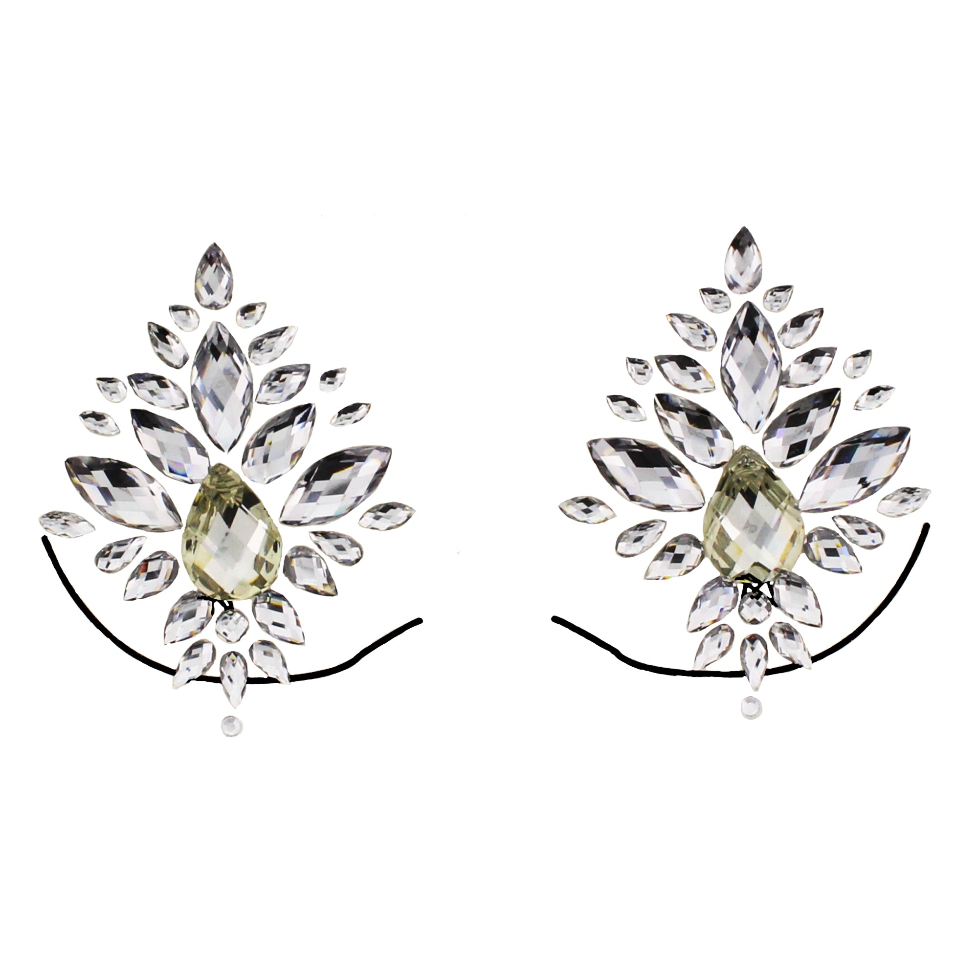 Crystal Boob Gems/ Jewels - Style B
