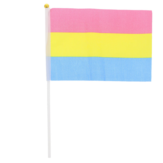 Handheld 30 x 16.5cm Pansexual Flag