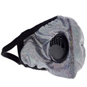 Glitter Cotton Face Mask with Valve