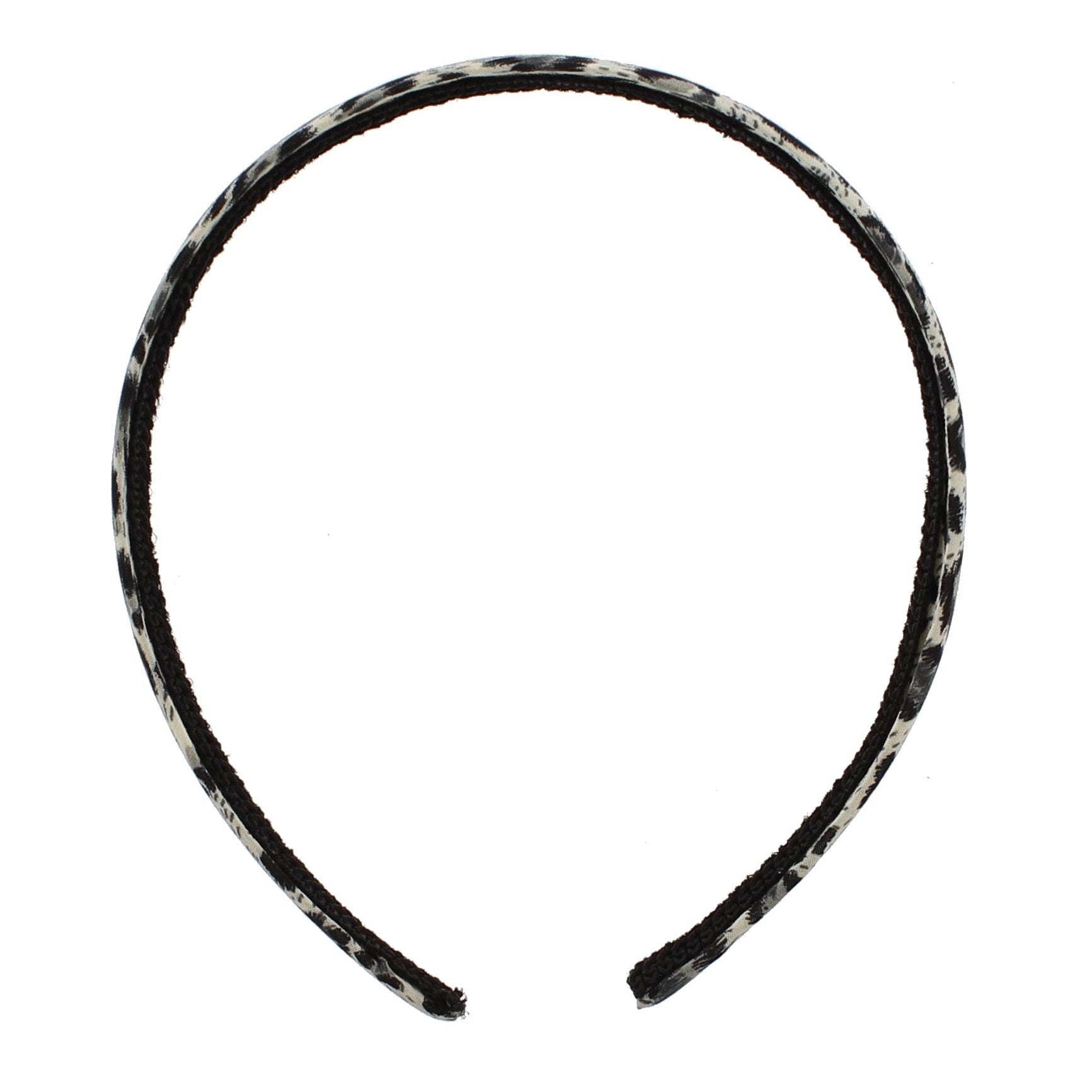 1 Inch Leopard Print Chiffon Aliceband
