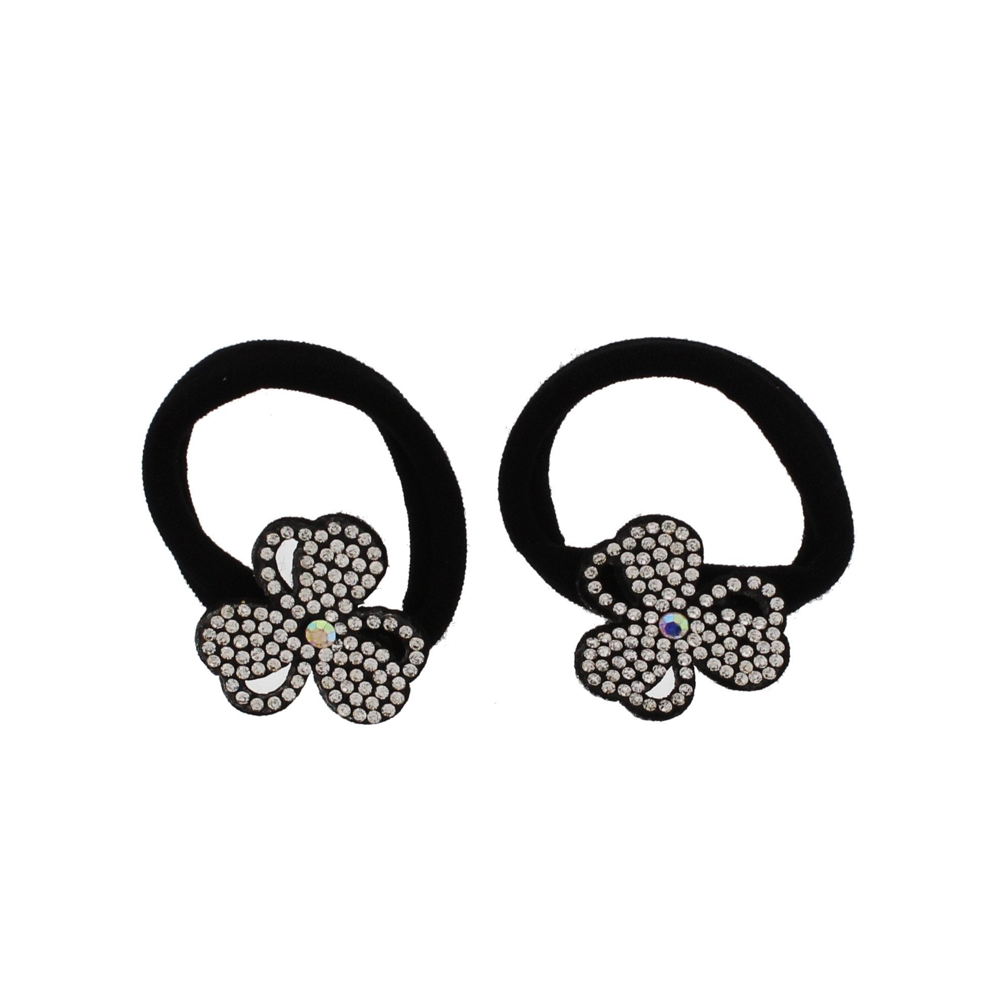 Card of Two 5cm Jersey Endless Hair Elastics/ Ponios