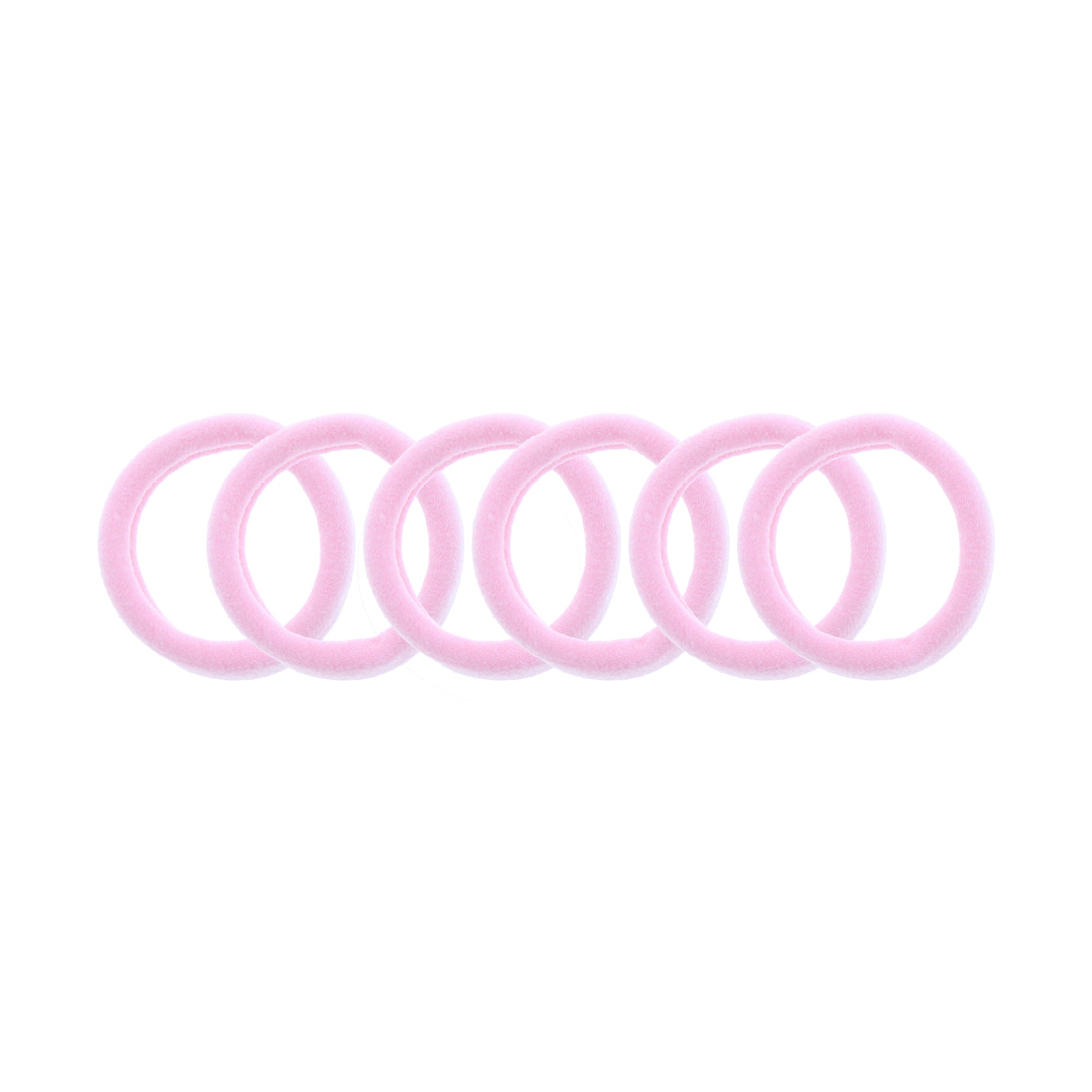 Card of 6 Soft Hair Ponios Elastic