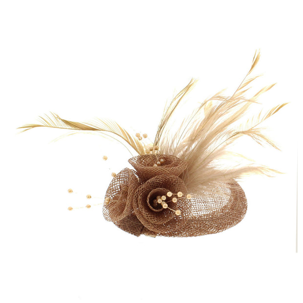 Fascinator on Clip & Brooch Pin