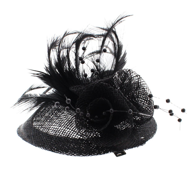 Fascinator on Clip & Brooch Pin