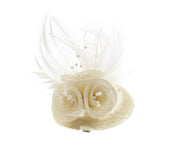 Fascinator on Clip & Brooch Pin