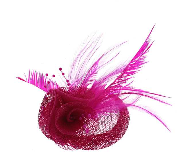 Fascinator on Clip & Brooch Pin