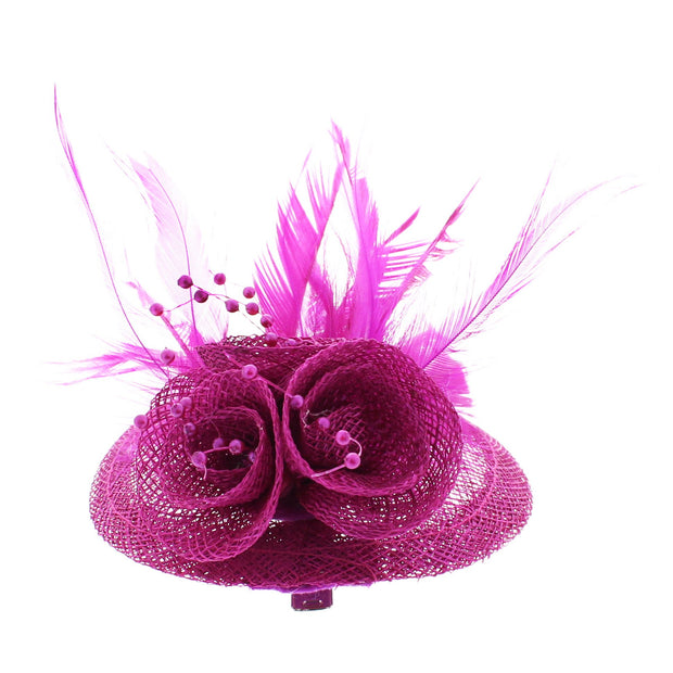 Fascinator on Clip & Brooch Pin