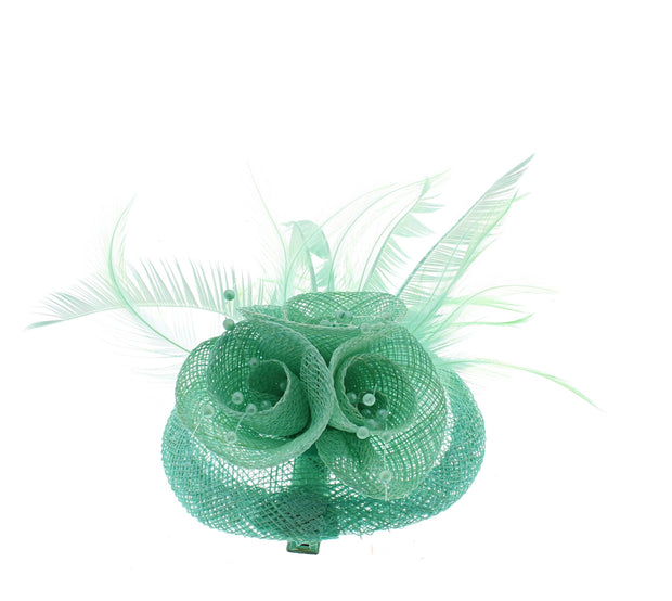 Fascinator on Clip & Brooch Pin