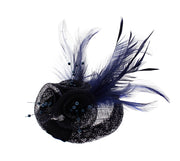 Fascinator on Clip & Brooch Pin