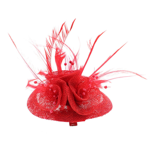 Fascinator on Clip & Brooch Pin