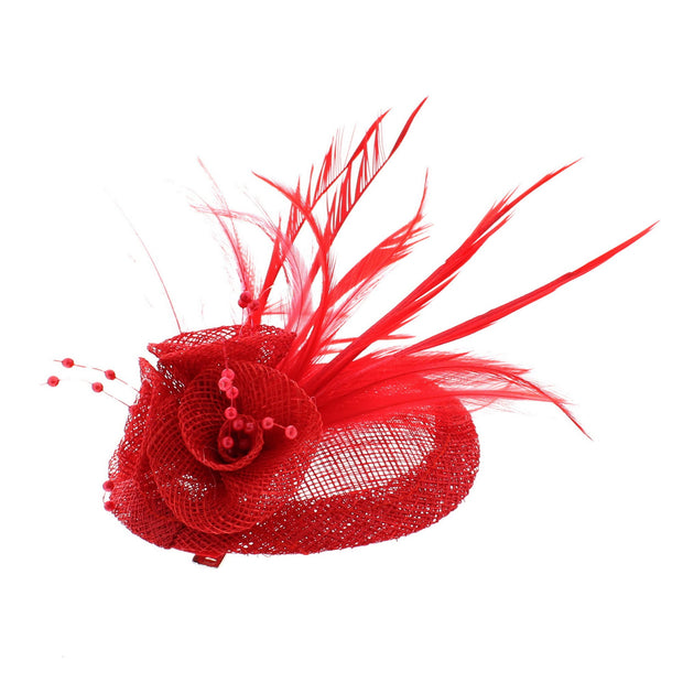 Fascinator on Clip & Brooch Pin