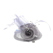 Fascinator on Clip & Brooch Pin